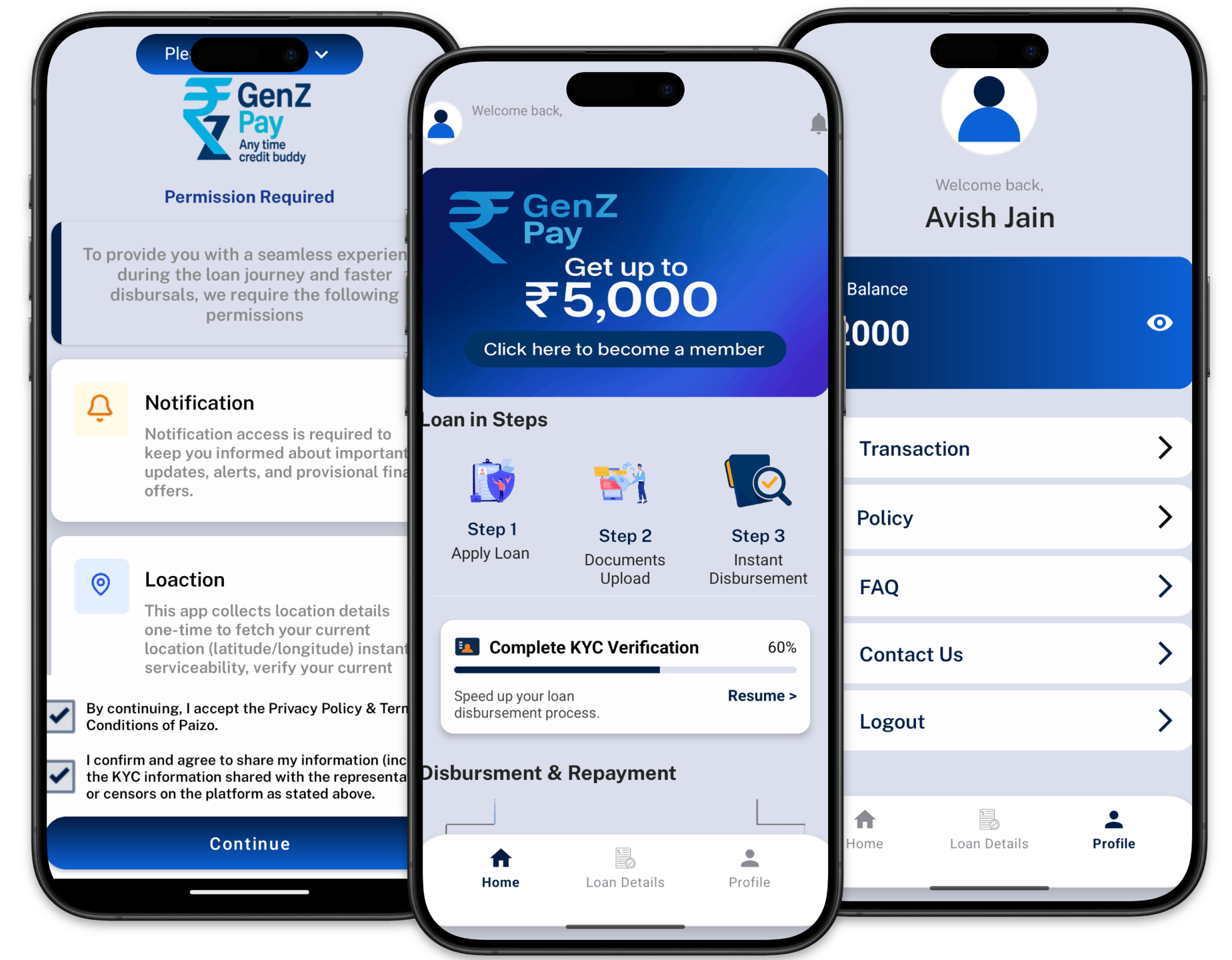 GenZPay Loan App